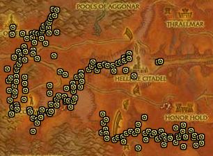 Fulgorge Spawn Locations